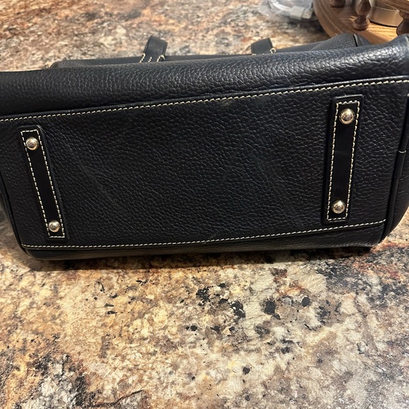 Dooney & Bourke Black Leather Bag - Picture 6 of 9
